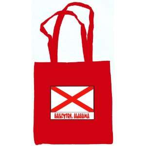  Baileyton Alabama Souvenir Tote Bag Red: Everything Else