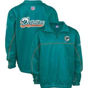  Miami Dolphins Authentic NFL Coaches Fleece Pullover 