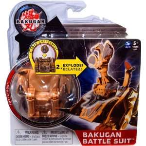  Bakugan Mechtanium Surge Battle Suit Brown Fortatron Toys 