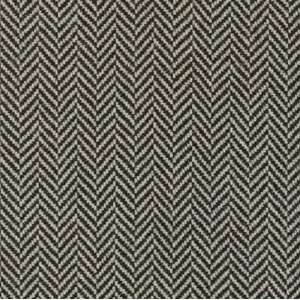  Balines Herringbone   Brown/Cream Indoor Upholstery Fabric 