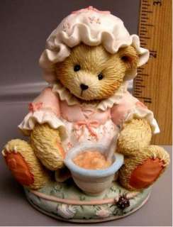 Cherished Teddies 1993 Little Miss Muffet Bear Figurine  
