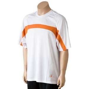  balle de Match Stomp Tennis Crew Shirt   White/Orange 