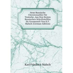   Von K.F. Malsch (German Edition) Karl Friedrich Malsch Books