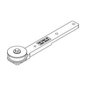 Hafele 947.00.048 N/A HAWA HAWA Guide Pulley Wheel with Long Mounting 