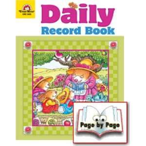  Daily Record Book Garden Theme