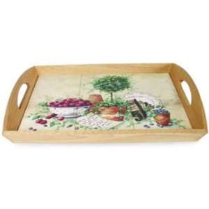    Evergreen Enterprise Natural Berries Large Tray: Kitchen & Dining