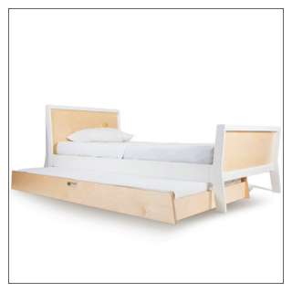 Oeuf Sparrow Trundle Bed in Birch 876051002368  