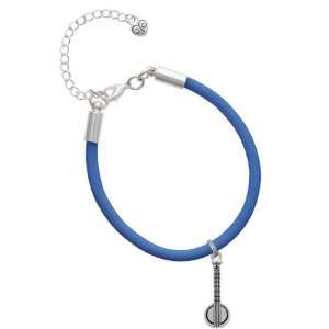  Bango Charm on a Royal Blue Malibu Charm Bracelet: Jewelry
