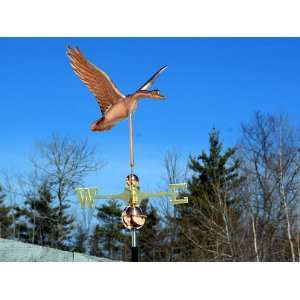  LARGE COPPER GOOSE WEATHERVANE W/DIRECTIONALS 411 