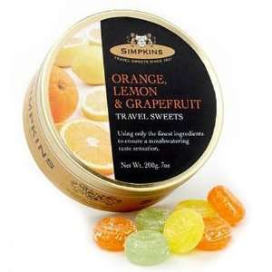 Simpkins Orange, Lemon and Grapefruit Drops (Pack of 6)  