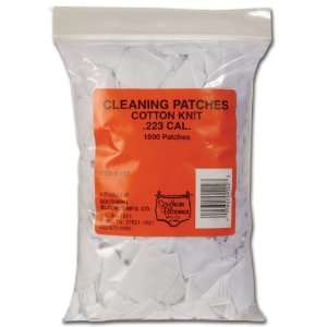   Cotton Knit Cleaning Patches 223 Cal Bulk Bag: Sports & Outdoors