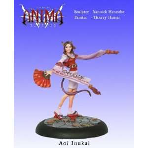   Anima Tactics Miniature Game Light Faction Aoi Inukai Toys & Games