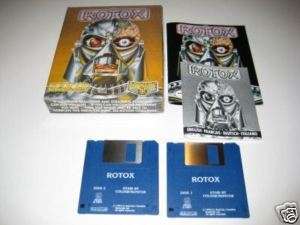 Vintage Rotox Game for Atari ST in Box!  