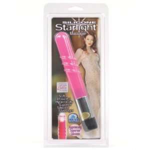  Silicone starlight, pink massager