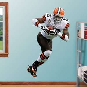  Josh Cribbs Cleveland Browns NFL Fathead REAL.BIG Wall 