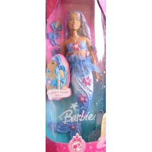   Barbie Mermaid Doll w Purple Color Change Hair! (2008): Toys & Games