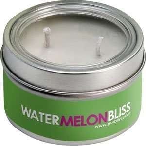  Watermelon Bliss Soy Candle   Travel Tin: Everything Else