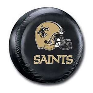  New Orleans Saints Black Tire Cover: Sports & Outdoors