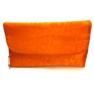   Cole Reaction Orange Hanging Folding Cosmetic Travel Case Kit Beauty