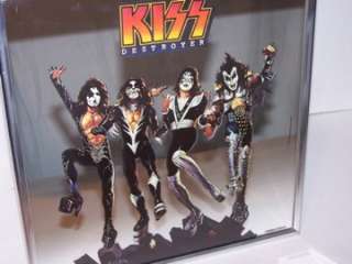 KISS RARE 1977 OFFICIAL AUCOIN MANAGEMENT LICENSED DESTROYER MIRROR 