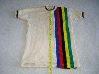 Sergal Vintage Cycling Jersey   Wool   World Champion   Made in Italy 