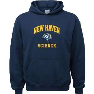  New Haven Chargers Navy Youth Science Arch Hooded 