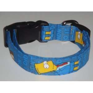 The Simpsons   Bart Simpson Good Halo Large 1 Dog Collar 