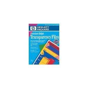  TRANSPARENCY HP INKJET 8.5 X 11 (50/PKG)