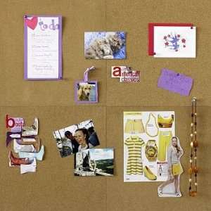  PBteen 2x2 Corkboard Style Tile Set