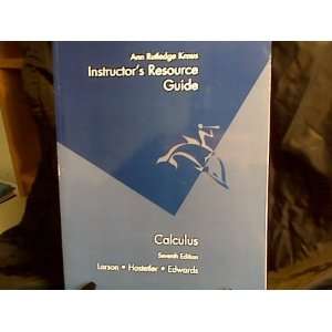   Resource Guide (Calculus) [Paperback]: Ann Rutledge Kraus: Books