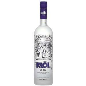  Krol Vodka 80 750ML Grocery & Gourmet Food