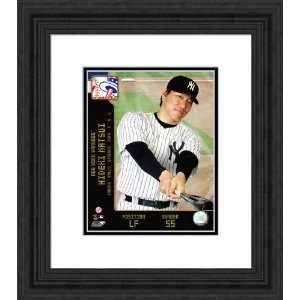  Framed Hideki Matsui New York Yankees Photograph Sports 