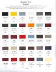 1980 MERCEDES PAINT COLOR SAMPLE CHIPS CARD OEM COLORS items in 