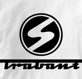 Trabant East German Vintage Logo Car Auto T Shirt XL  