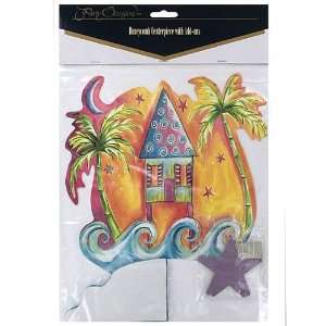  Bulk Buys KJ591 Tropicana Beach Centerpiece   Pack of 48 