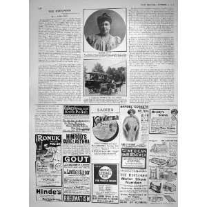   : 1908 MADAME ALBANI THEATRE TRACKLESS TRAMWAY LONDON: Home & Kitchen