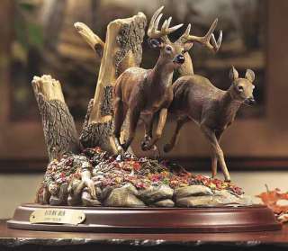 Autumn Run Deer Sculpture by Terry Redlin