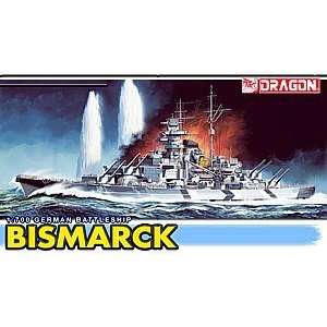  1/700 German Battleship Bismarck DML7043: Toys & Games