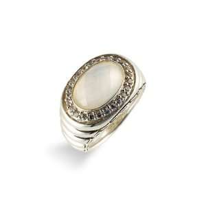  John Hardy Batu Bedeg Semiprecious Oval Ring Jewelry