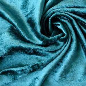  56 Wide Royal Green Velvet Fabric By the Yard: Arts 