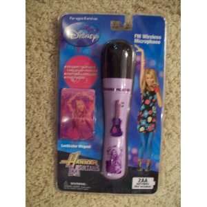    Disney Hannah Montana FM Wireless Microphone [Toy]: Toys & Games