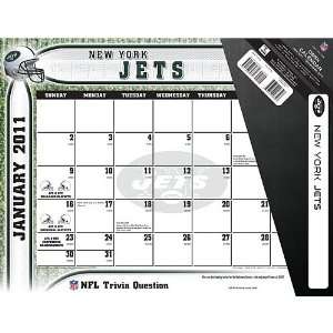  Turner New York Jets 2011 22X17 Desk Calendar