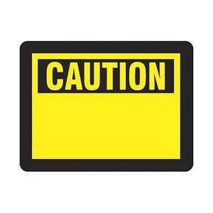  Caution Sign,10 X 14in,bk/yel,blk,surf   LAB SAFETY SUPPLY 