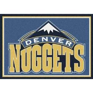  Denver Nuggets 3 10 x 5 4 Team Spirit Area Rug: Sports 
