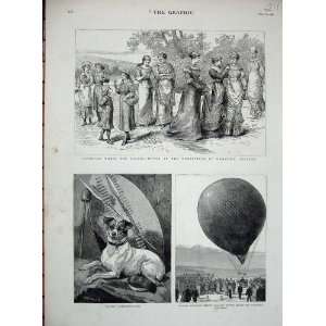  1882 Tottie Dog BurnabyS Balloon Channel Costume Lady 