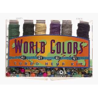  World Colors Hemp & Bead Jewelry Kit Toys & Games