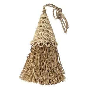  Vetiver Beaded Tassel Room Freshener   Fair Trade