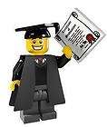 New! Lego 8805 Minifigures Series 5 # 1 Graduate  