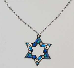 AYALA BAR NECKLACE   MEDIUM   STAR OF DAVID (5150B)  