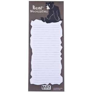  Bear Necessities Magnetic Notepad By LazyOne: Office 